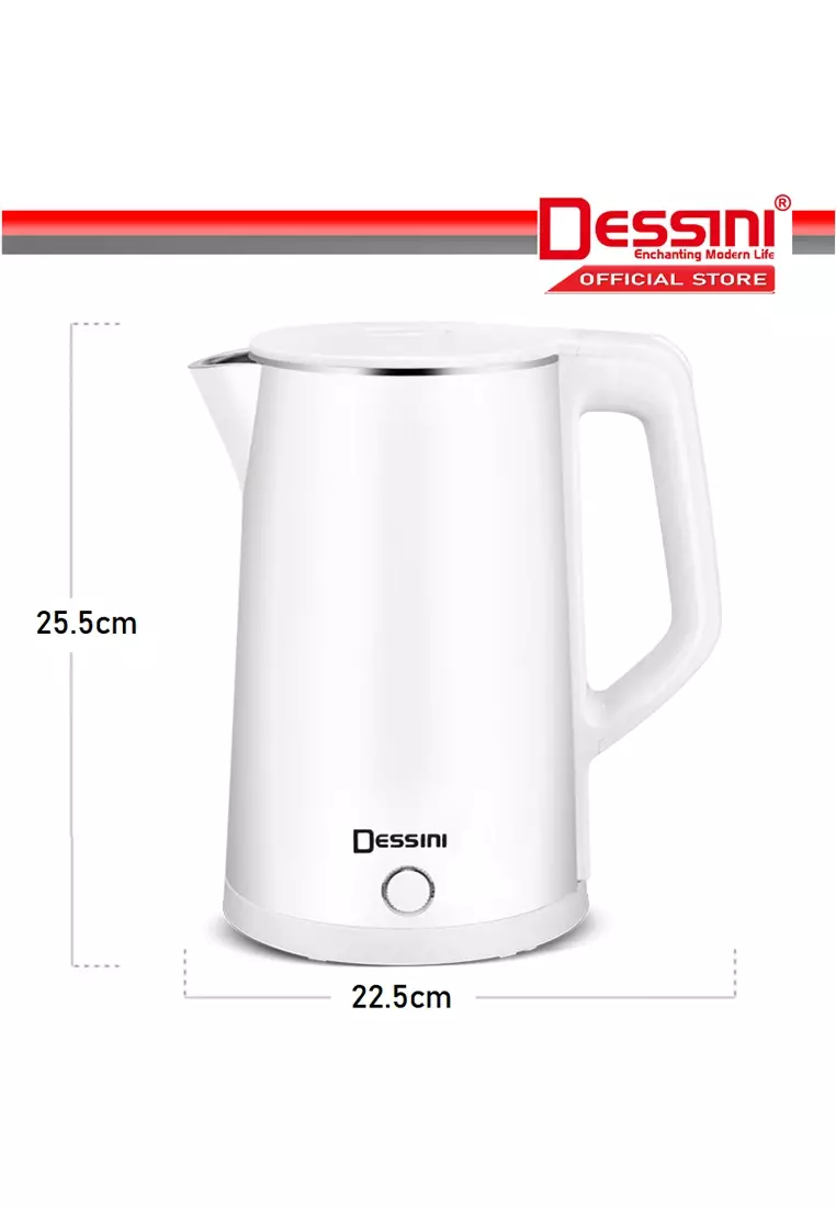 Buy DESSINI 【ORIGINAL】 DESSINI ITALY 2.0L Stainless Steel Electric