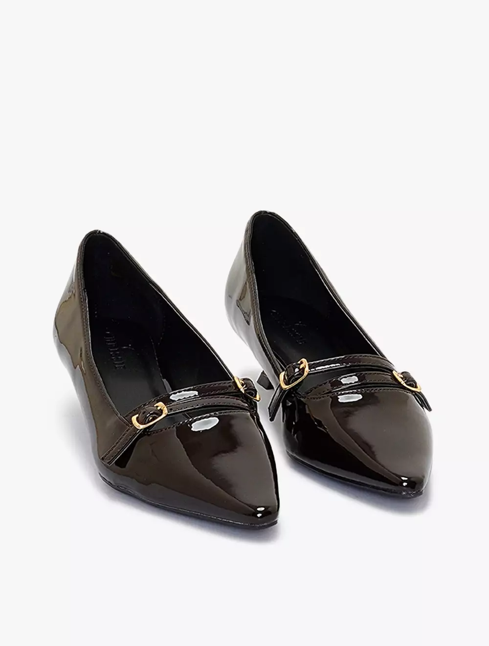 Payless Chrissie Womens Kenia Kitten Heels - Dark Brown_04