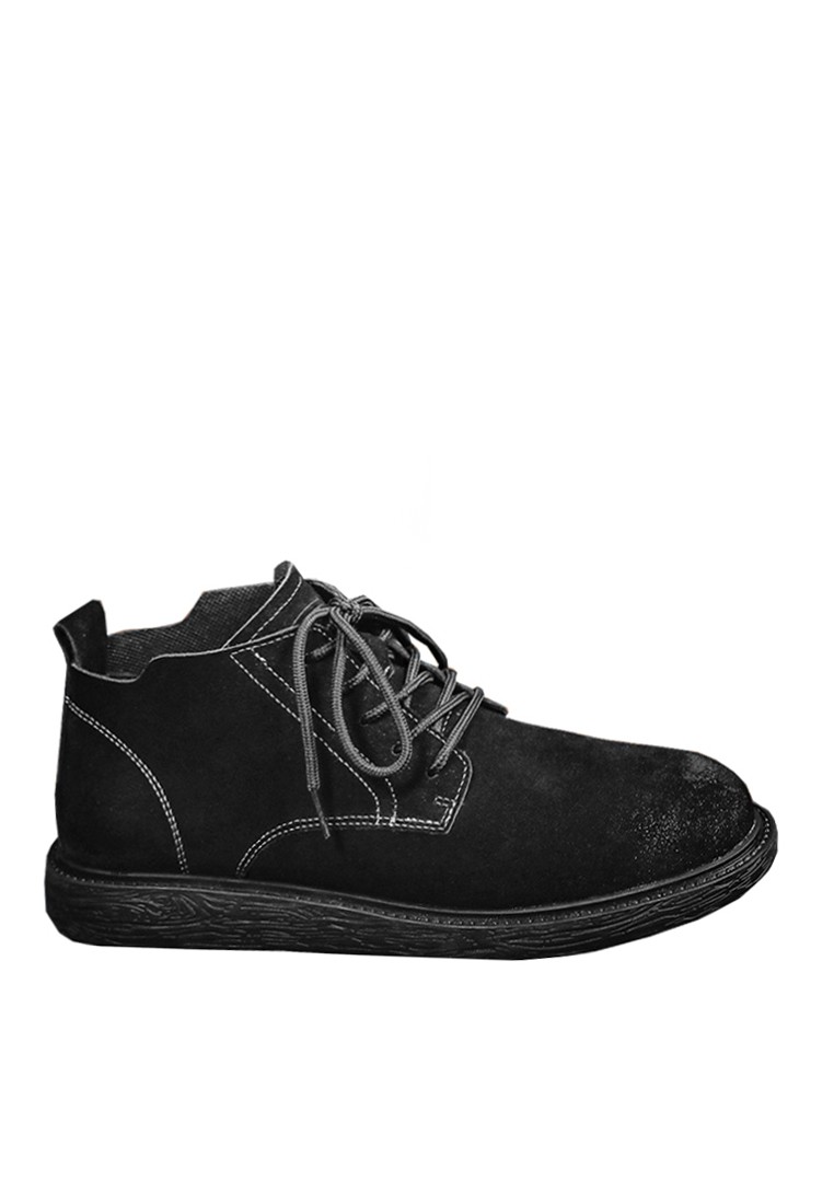 VANSA Simple Cow Suede Martin Boots VSM-B-7192