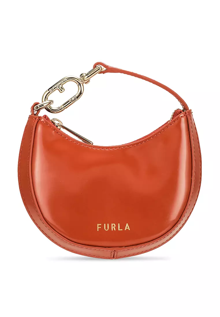 Gigi Hadid Carries Orange Furla Backpack