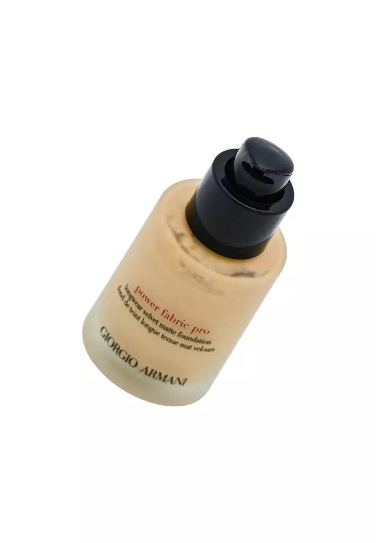 Giorgio Armani Power Fabric Pro Longwear Velvet Matte Foundation (#3)(30ml) 30ml