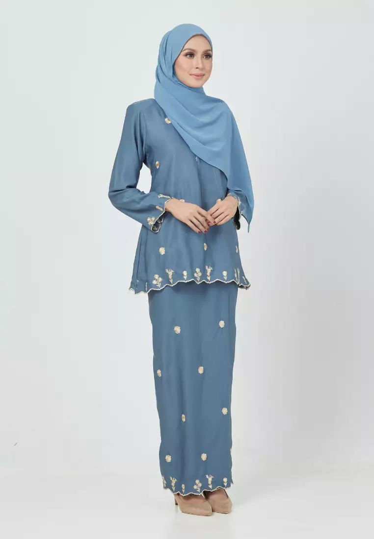 Buy sopan warisan Kurung Kedah Online | ZALORA Malaysia