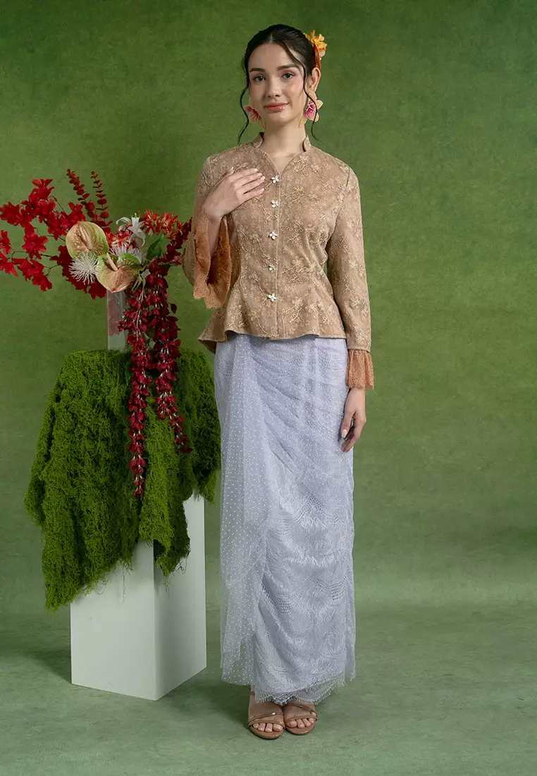 Lily Embroidered Kebaya Top