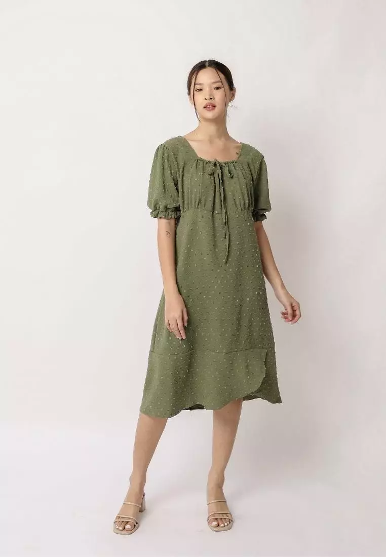 Clarissa Dress Sage