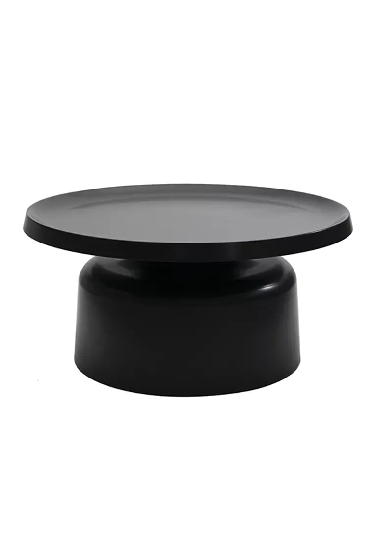 Buy Joy Design Studio Astrid PWC Metal Frame Round Coffee Table Black