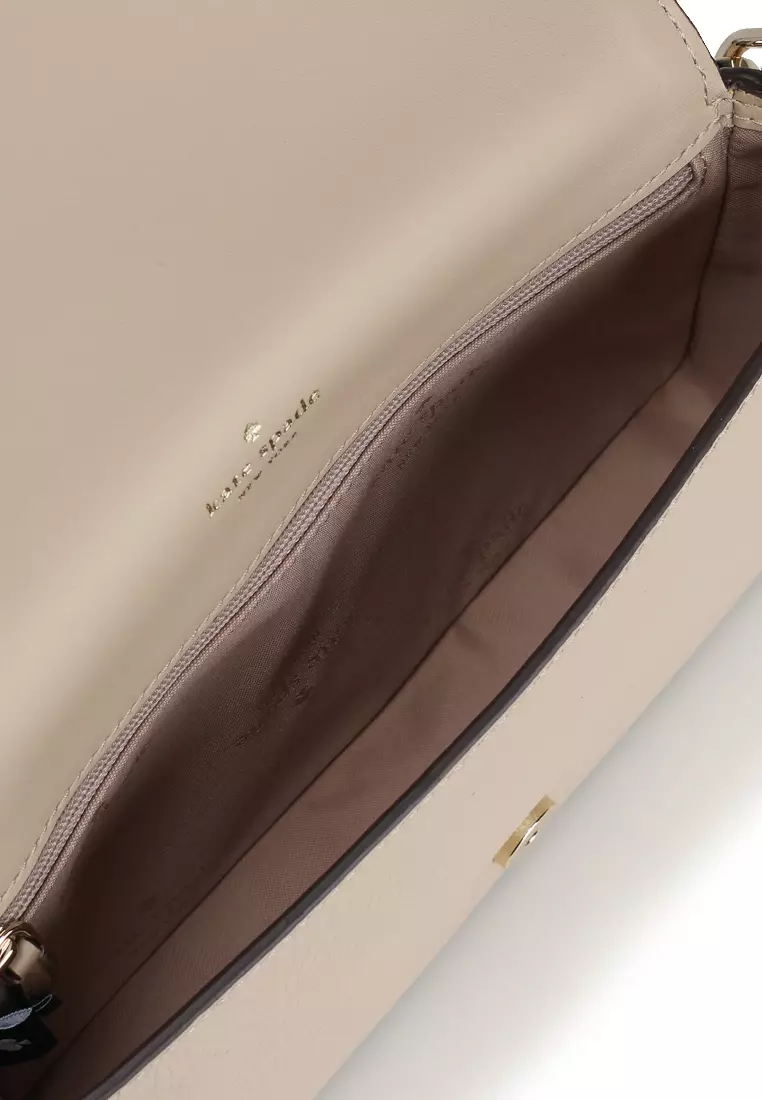 Lena Colorblock Mini Flap Crossbody Bag (cv)