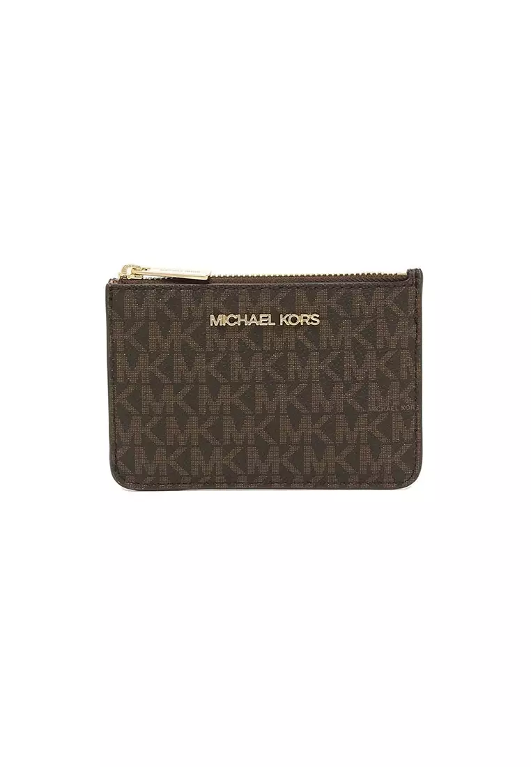 Michael kors jet deals set travel coin pouch