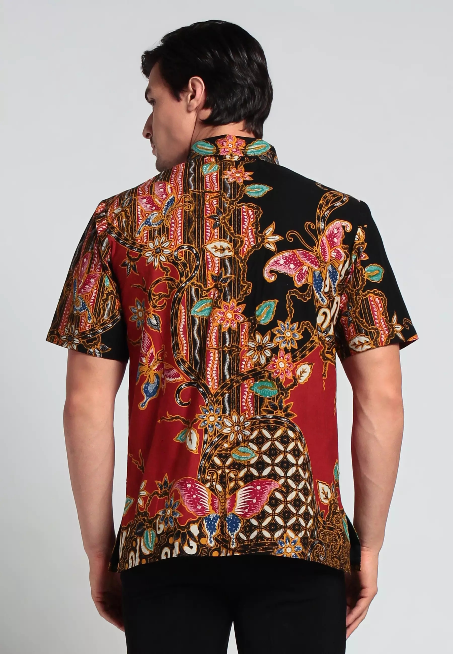 Aswatama lengan pendek slimfit