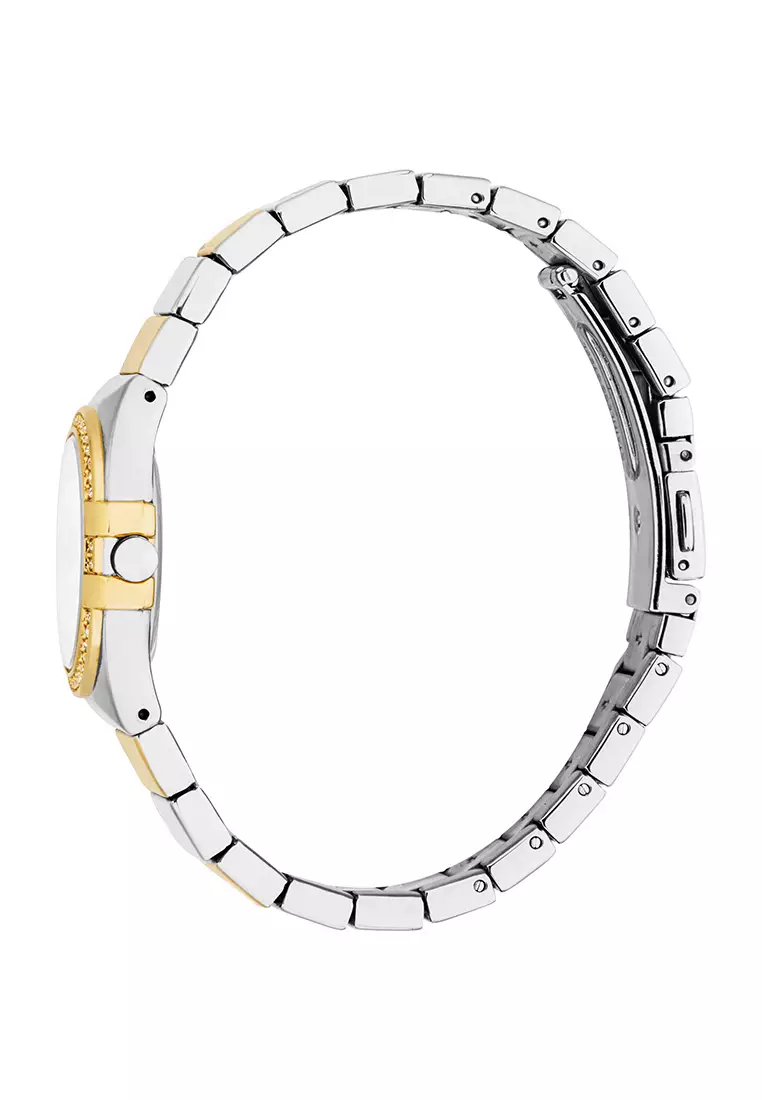 Esprit Abigail Two Tone Stainless Steel Analog Watch For Women EES1L497M0045