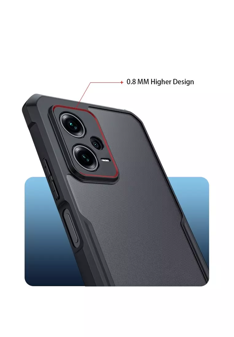 Slim fit Case for Xiaomi Poco X5 Pro, Case for Redmi Note 12 Pro 5G, Rugged  Shield Case with Military Grade Shockproof and Camera Protection for