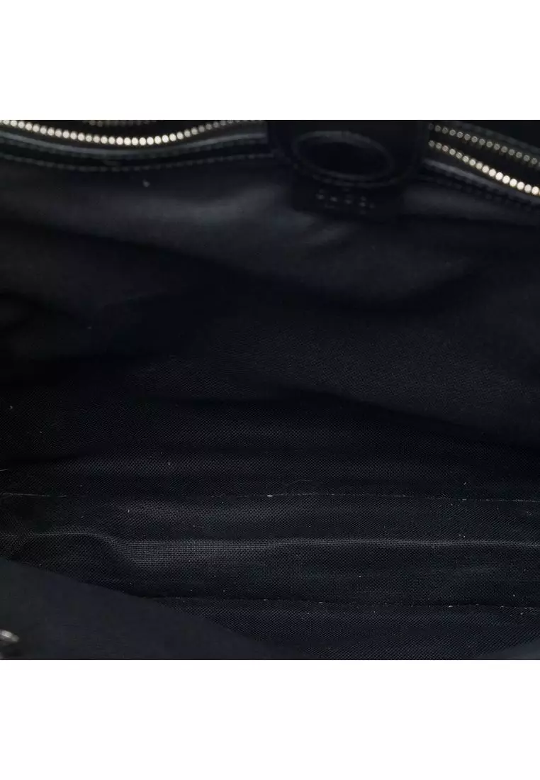 Pre-Loved Gucci Gg Supreme Web Tiger Convertible Soft Tote