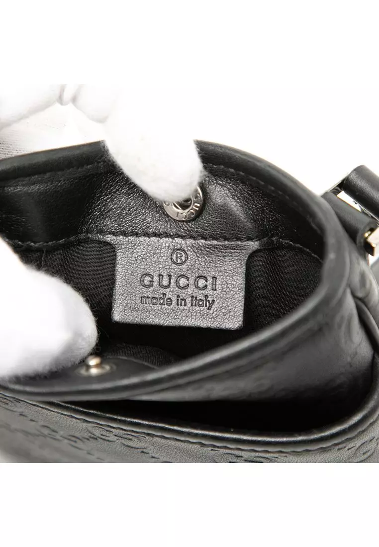 Pre-Loved Gucci Guccissima Crossbody