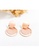 Air Jewellery gold Luxurious Geometric Disc Earring In Rose Gold 8AA9CAC9F9AAAEGS_4
