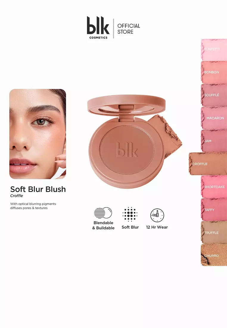 Discount on blk cosmetics  shoes - SKU: Blk Cosmetics Soft Blur Powder Blush Croffle