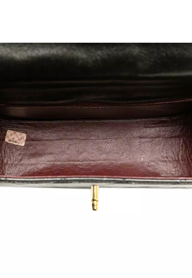 Pre-Loved Chanel Cc Quilted Lambskin Chain Flap