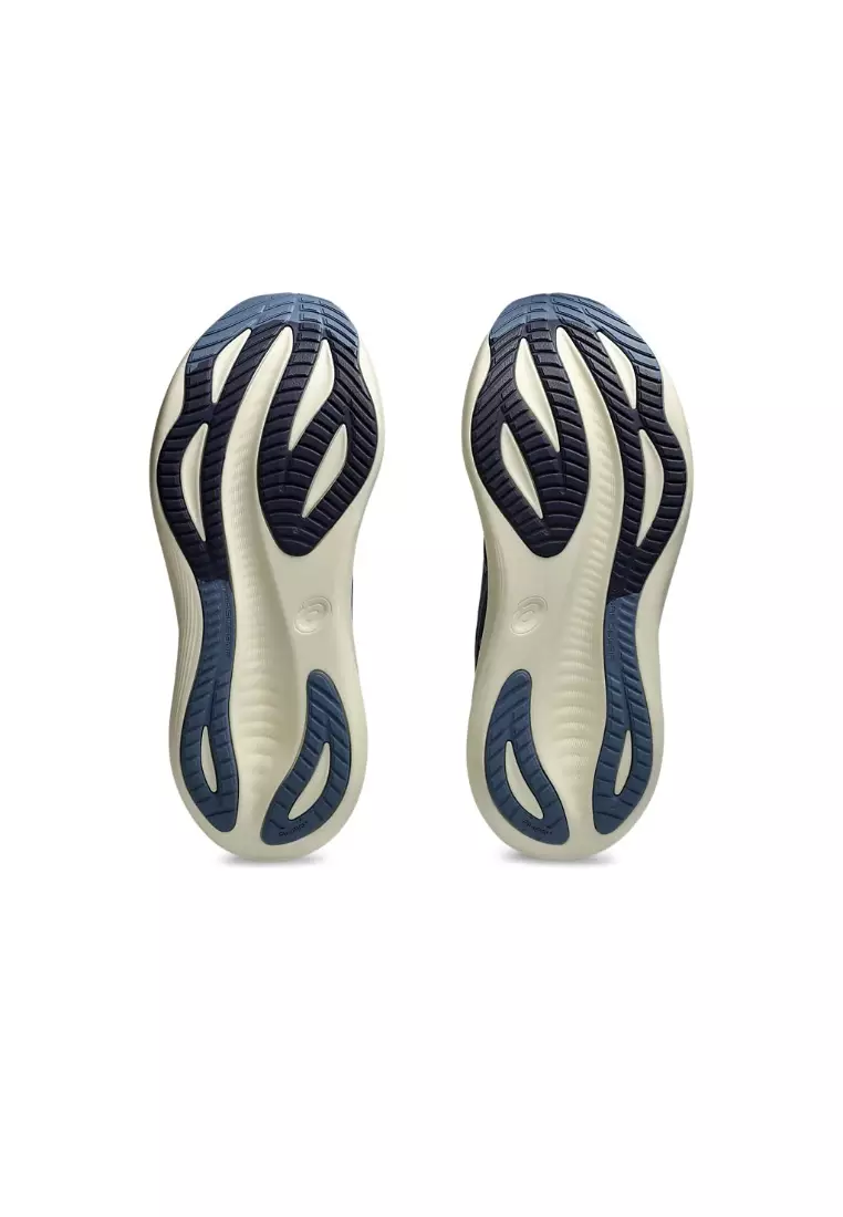 GEL-NIMBUS 27 (2E WIDE) MEN RUNNING SHOES (BLUE)