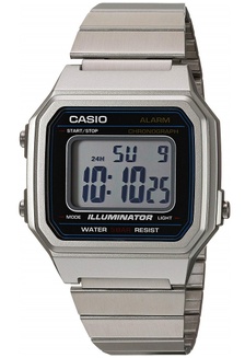Jual Casio Casio Jam Tangan Digital Wanita Silver Tali Stainless Steel B 650wd B650wd 1adf Original Zalora Indonesia