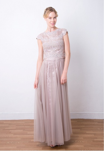 zalora long gown