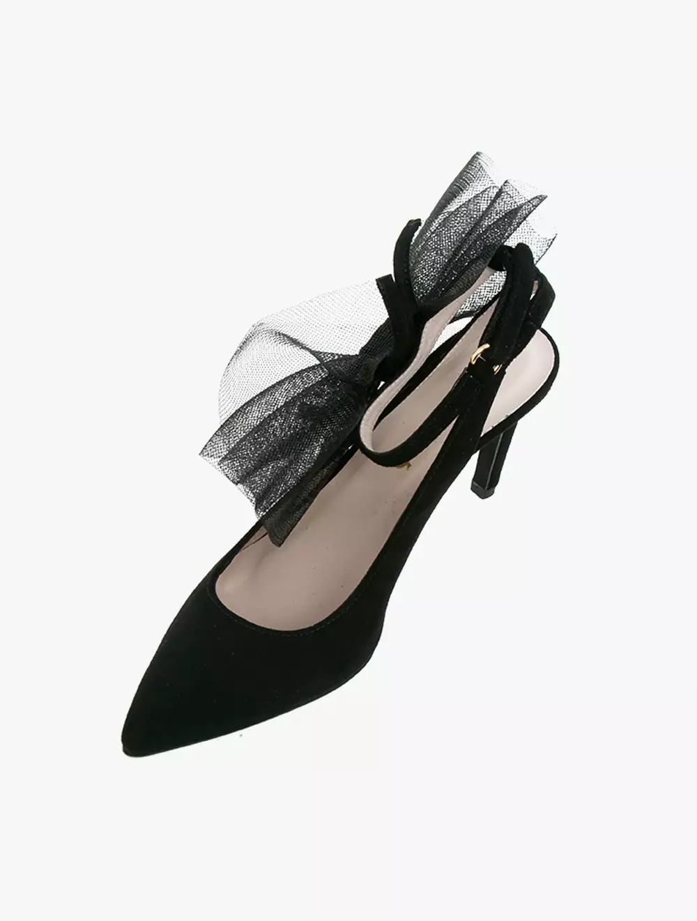 Pretty Ballerina 50951 Slingback Heels - Black