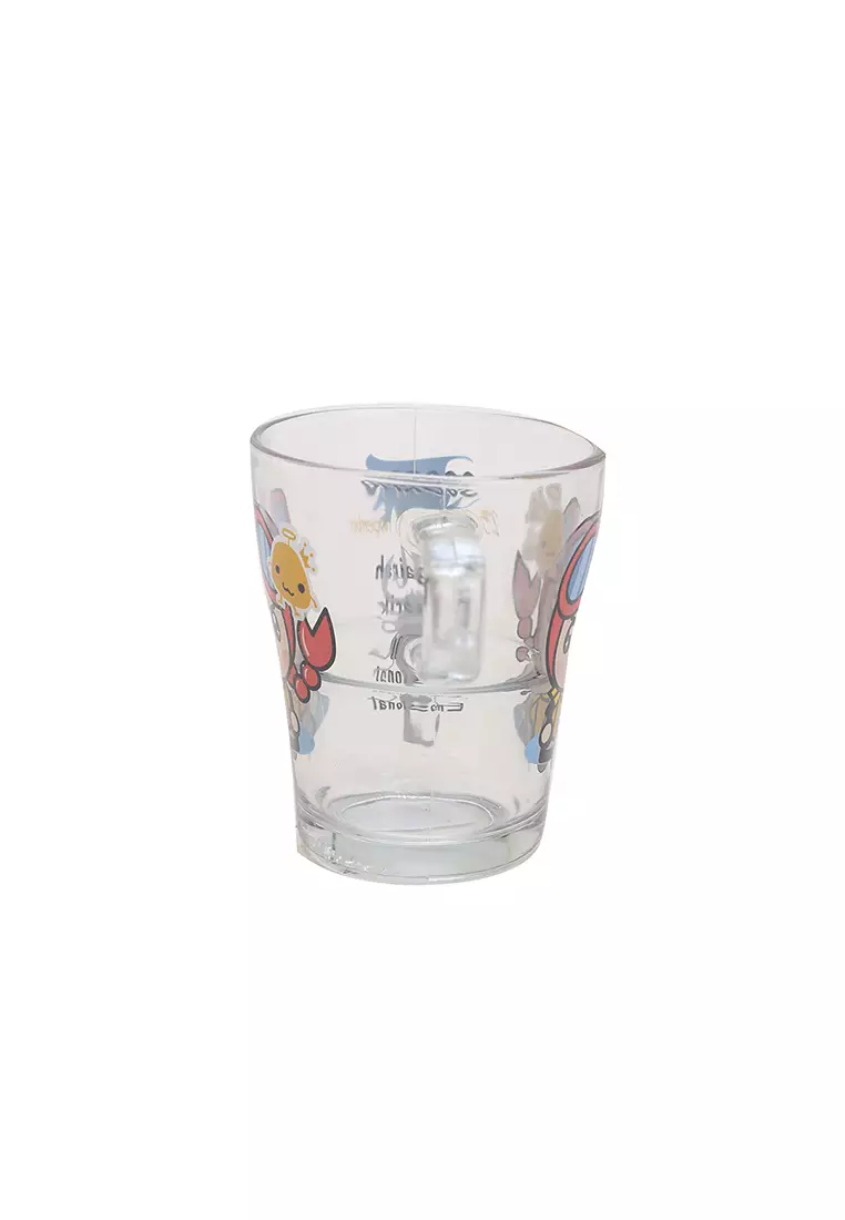 Briliant 1pc Glass Mug S12 Zodiak Sign Style Scorpio