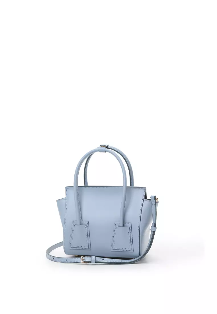 UNNI Mini Top Handle Bag - Baby Blue