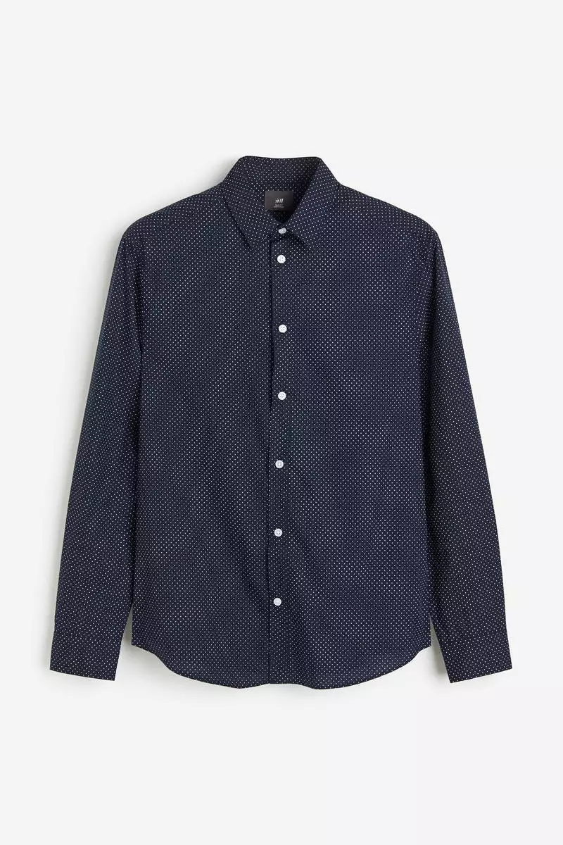 Buy H&M Slim Fit Easyiron shirt Online ZALORA Malaysia