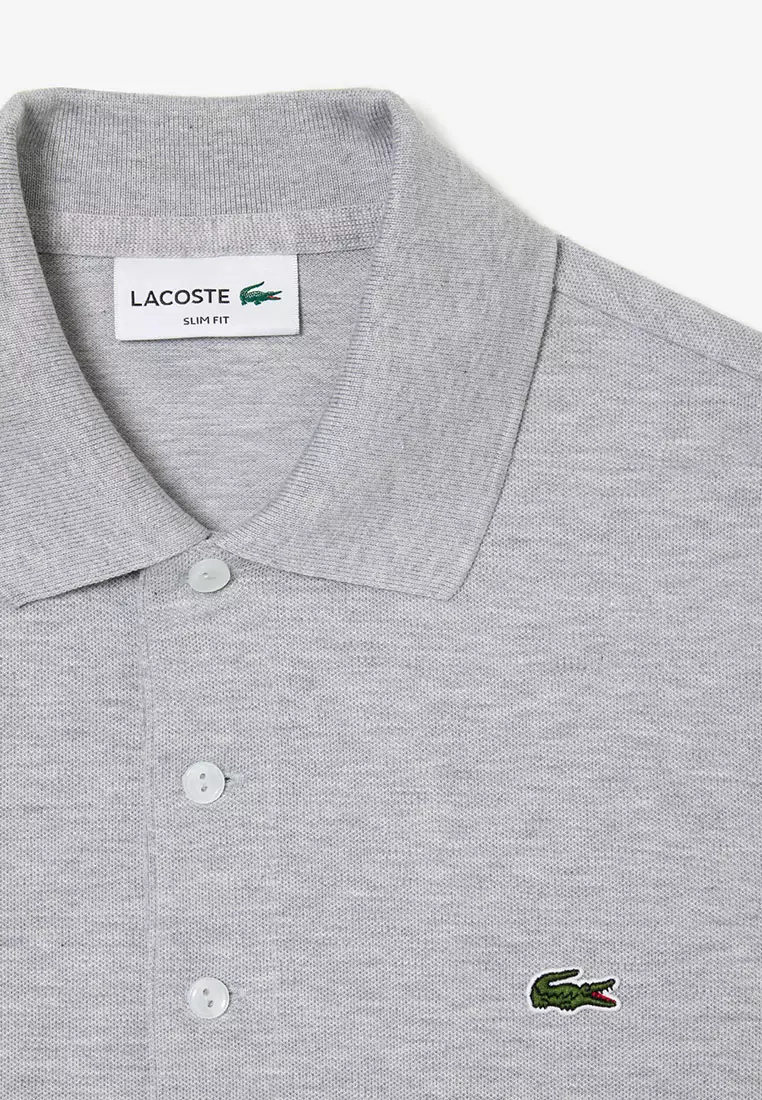 Slim Fit Stretch Piqué Polo Shirt
