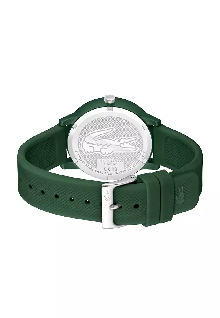 Men's 12.12 Move Green Silicone Analog Watch LAW-2011238