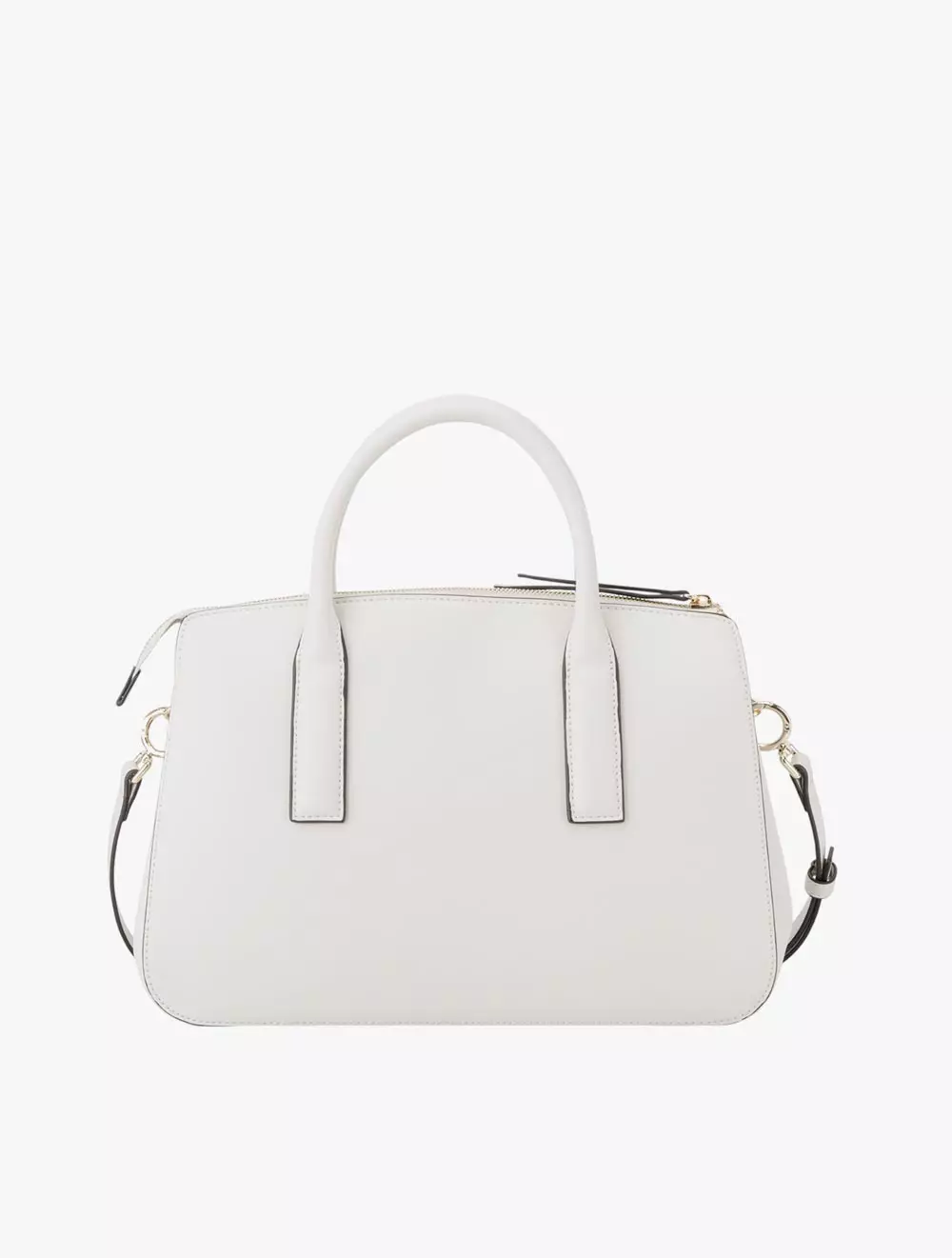 Nine West Tenely 2 Comp Satchel Womens Crossbody Bags - White