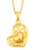 Poh Kong 黃色 POH KONG 916/22K Yellow Gold Tranz Heart Design Pendant A75F1ACD2C81D2GS_2