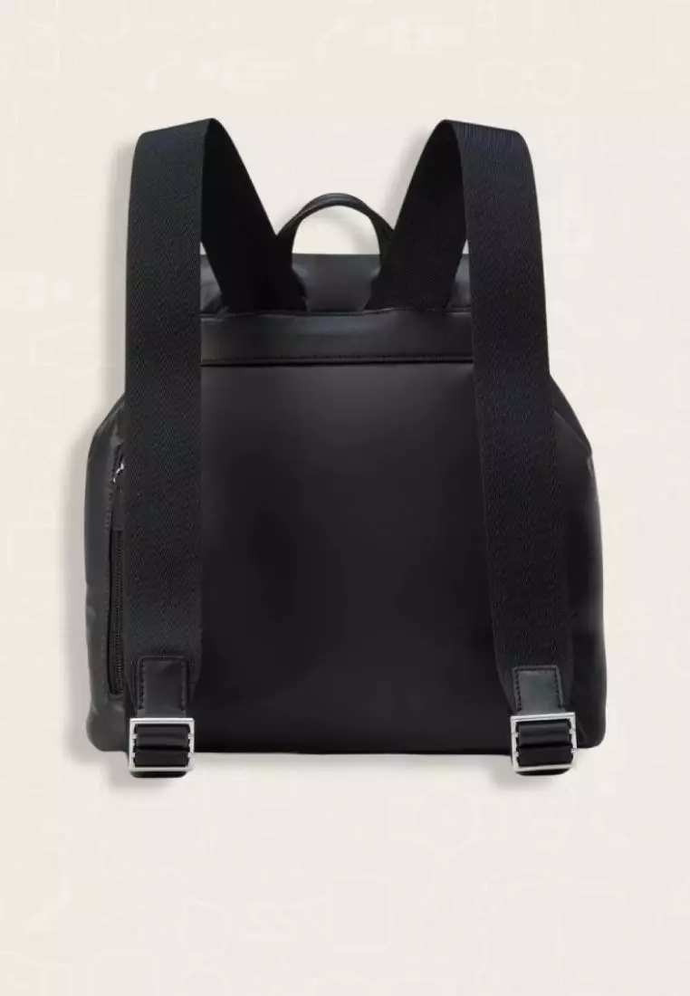 Kate Spade Puffed Puffy Backpack Black