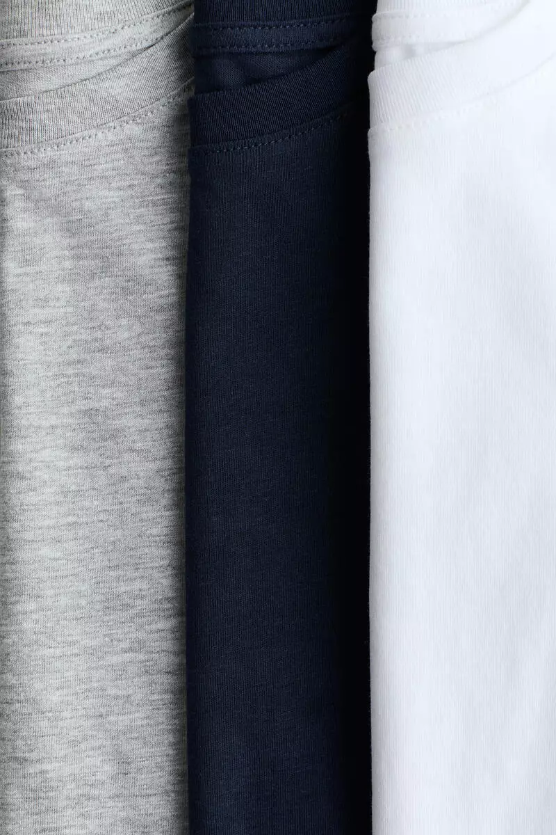 3-pack cotton T-shirts