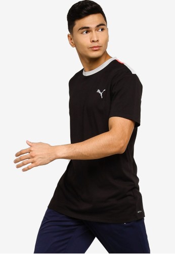 Jual Puma Puma Run Train Reactive Color Block Tee Original Zalora Indonesia