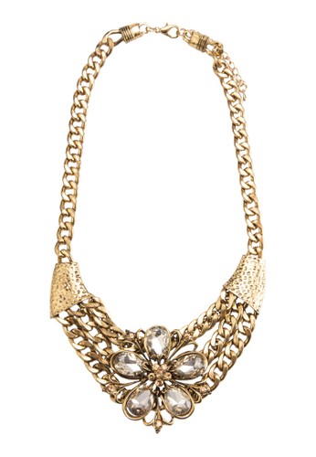 Antique Chunky Flowezalora taiwan 時尚購物網r Necklace, 飾品配件, 項鍊