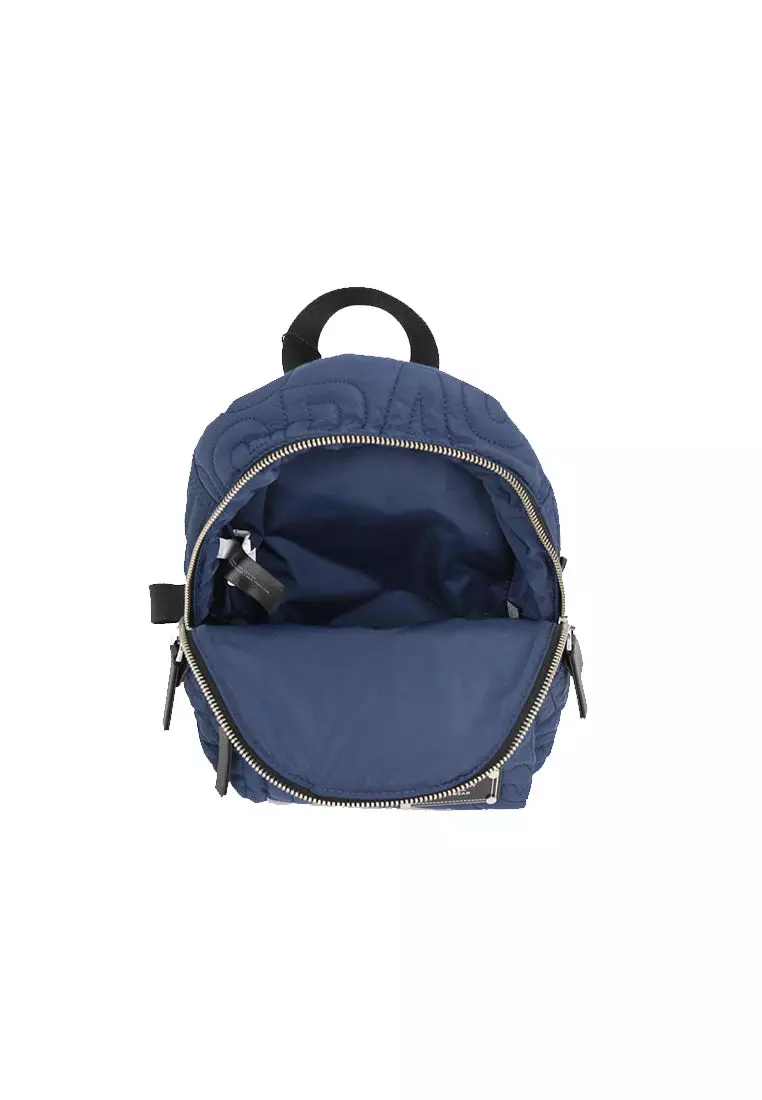 Marc Jacobs Mini Nylon Quilted Backpack In Azure Blue 4S4HBP002H02