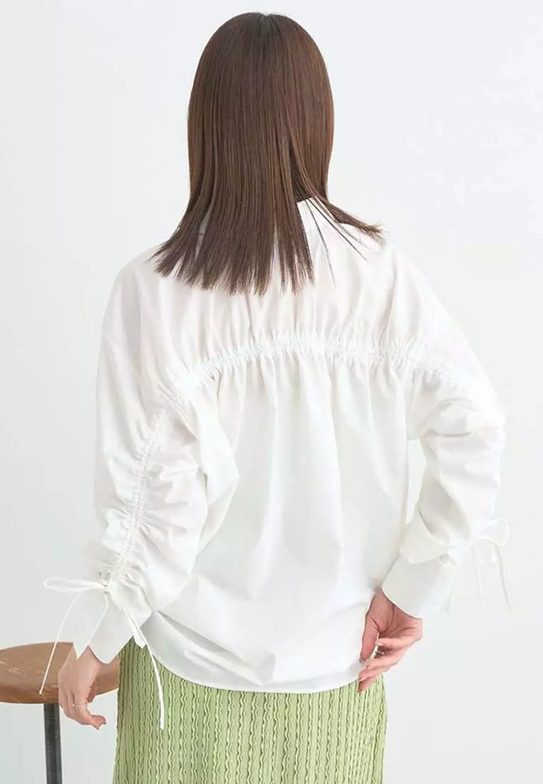 Earth Music  & Ecology - Riko Back Drawstring Shirt