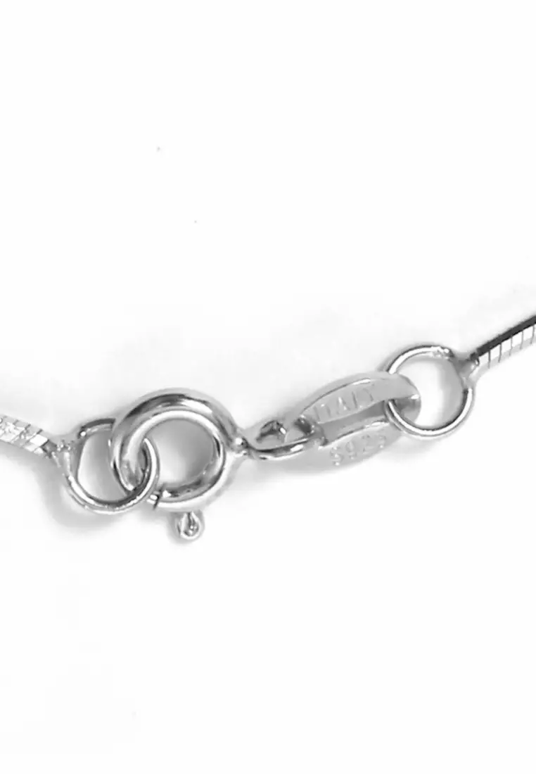 Kalung Perak Perhiasan Aksesoris Fashion Wanita Design Elegant - 45 Cassandra