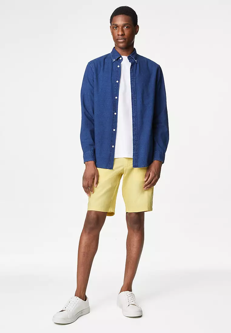 Linen Rich Chino Shorts