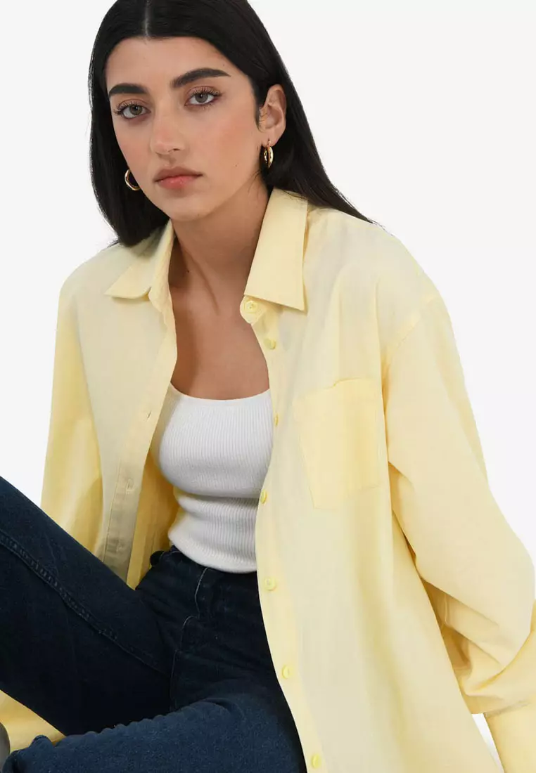 Chicago Oversized Cotton Shirt