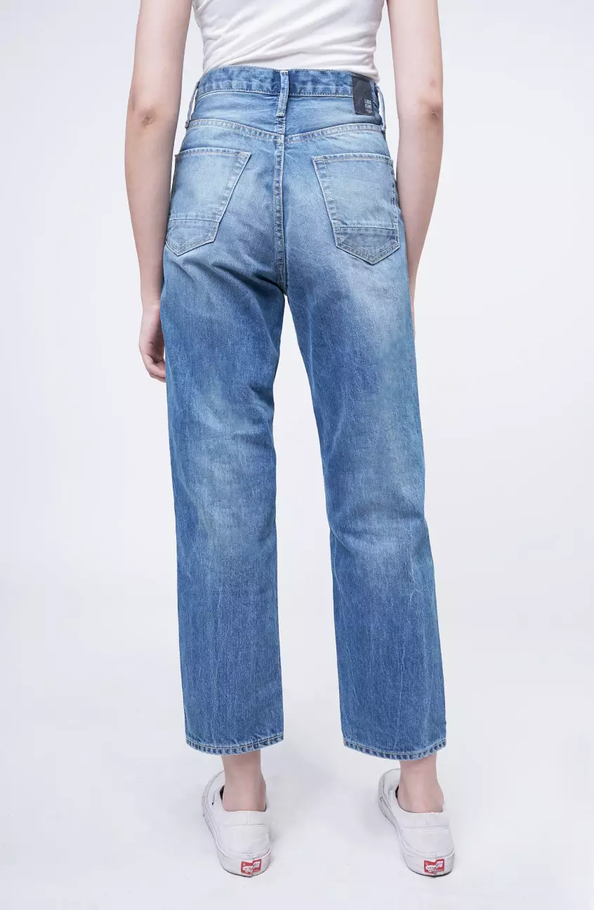Celana Jeans Wanita Hi-Loose G3 Series Light Blue Hi-Waist