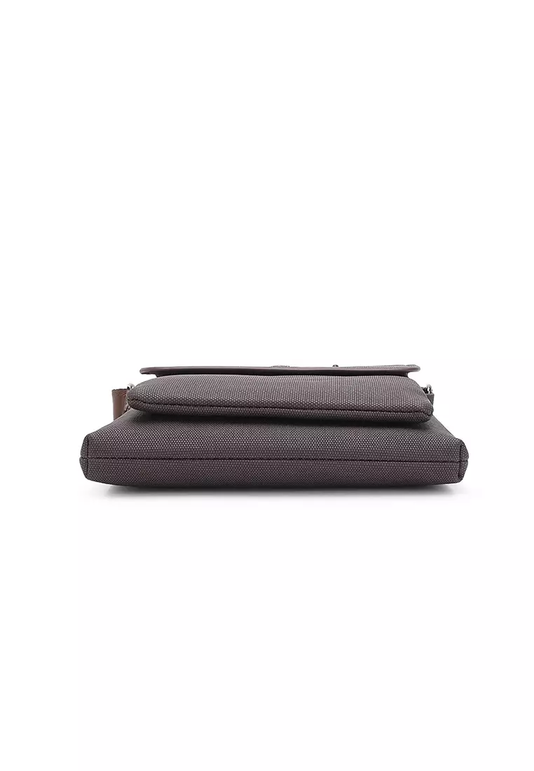 Men's Sling Bag / Crossbody Bag - Coffee