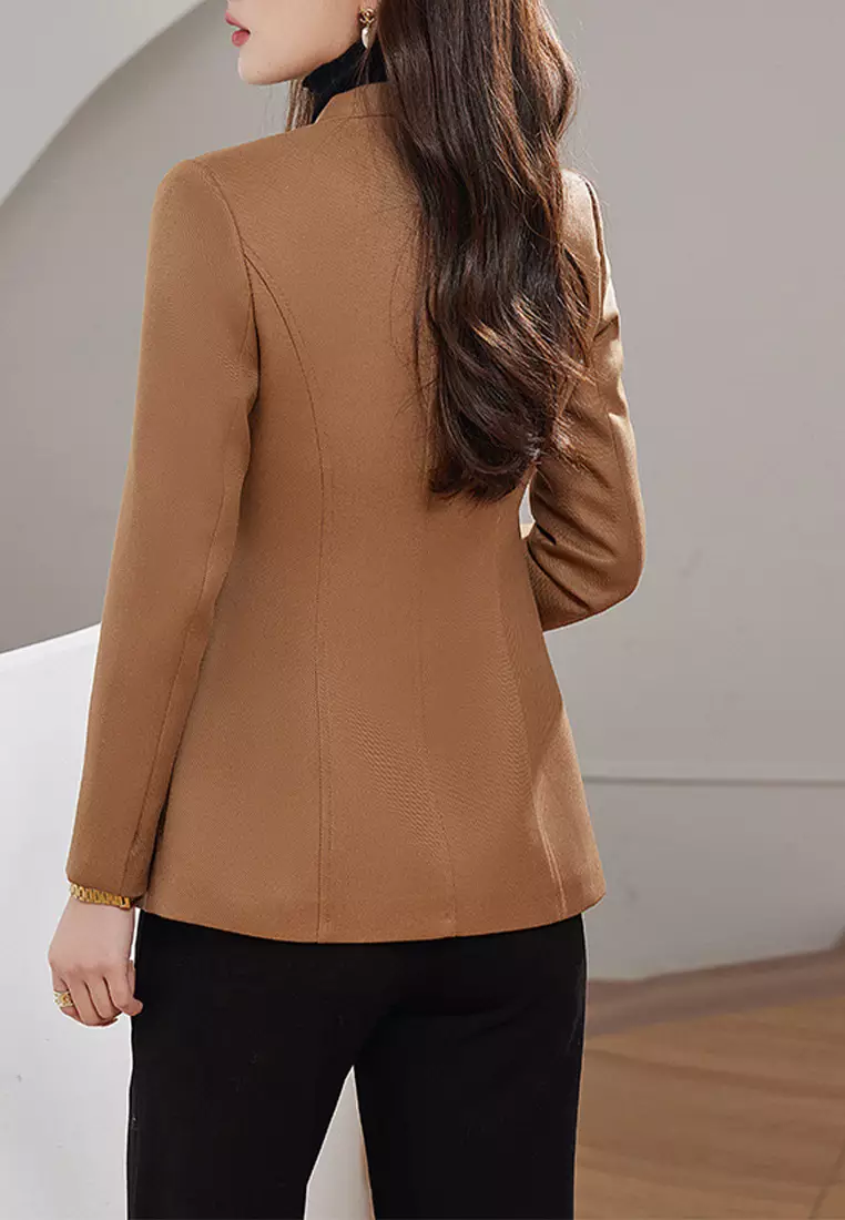 Fashionable Slim Cut Blazer YGH-EQ877