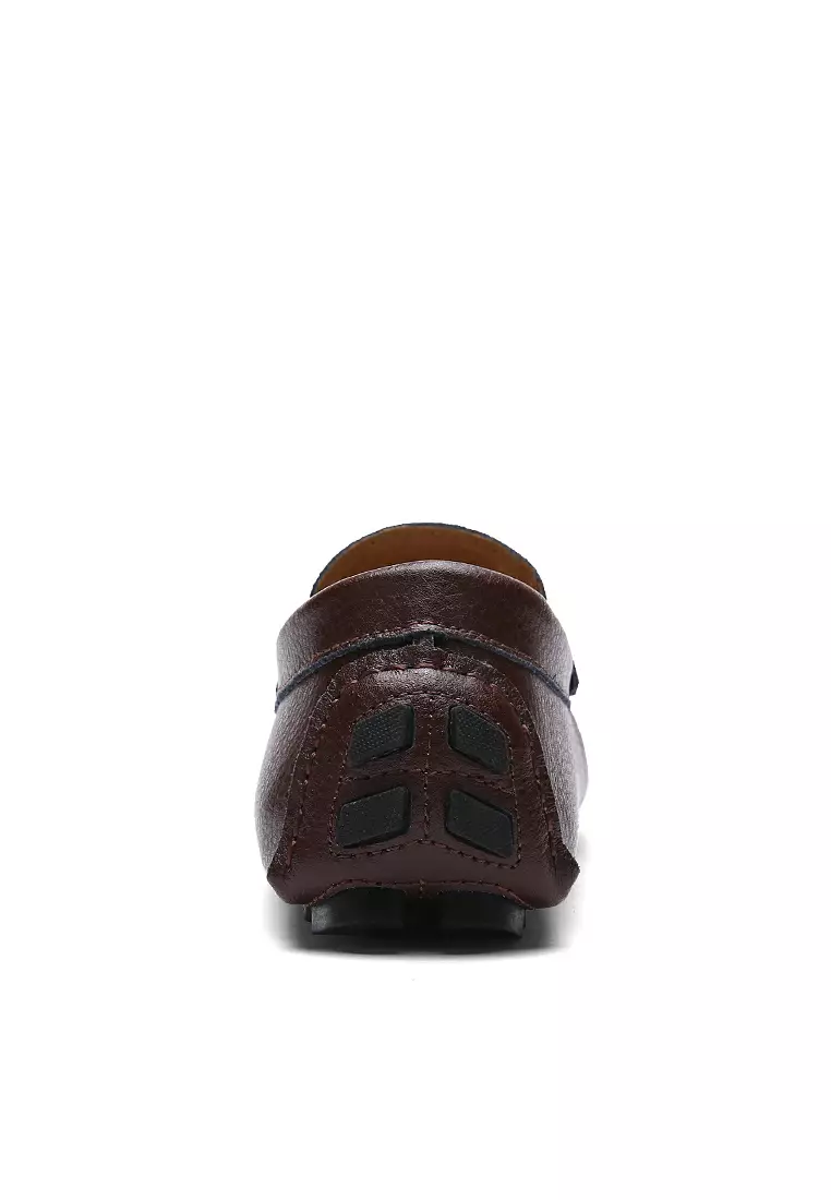 Leather Knot Loafers & Boat Shoes YY9088
