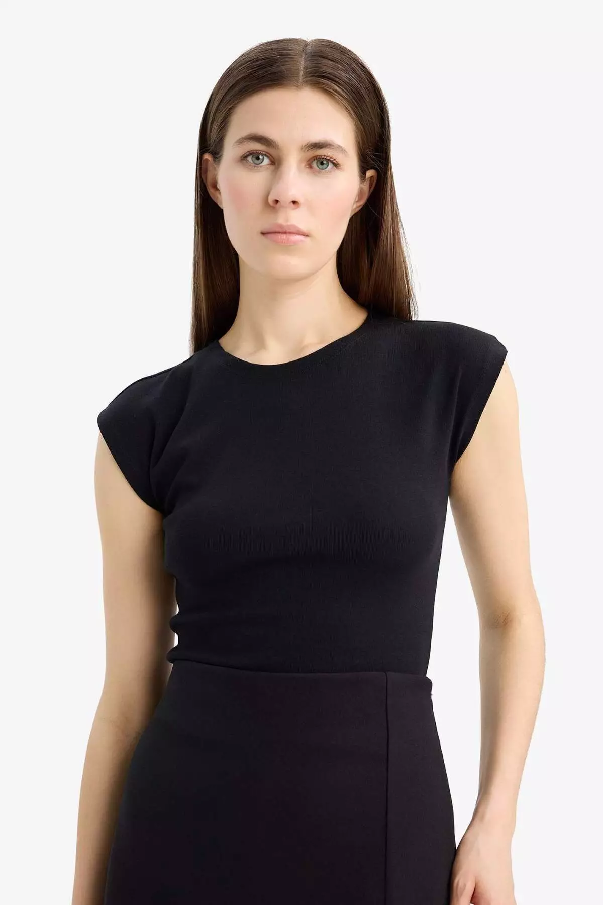 Slim Fit Crew Neck - Plain Modal Kurta