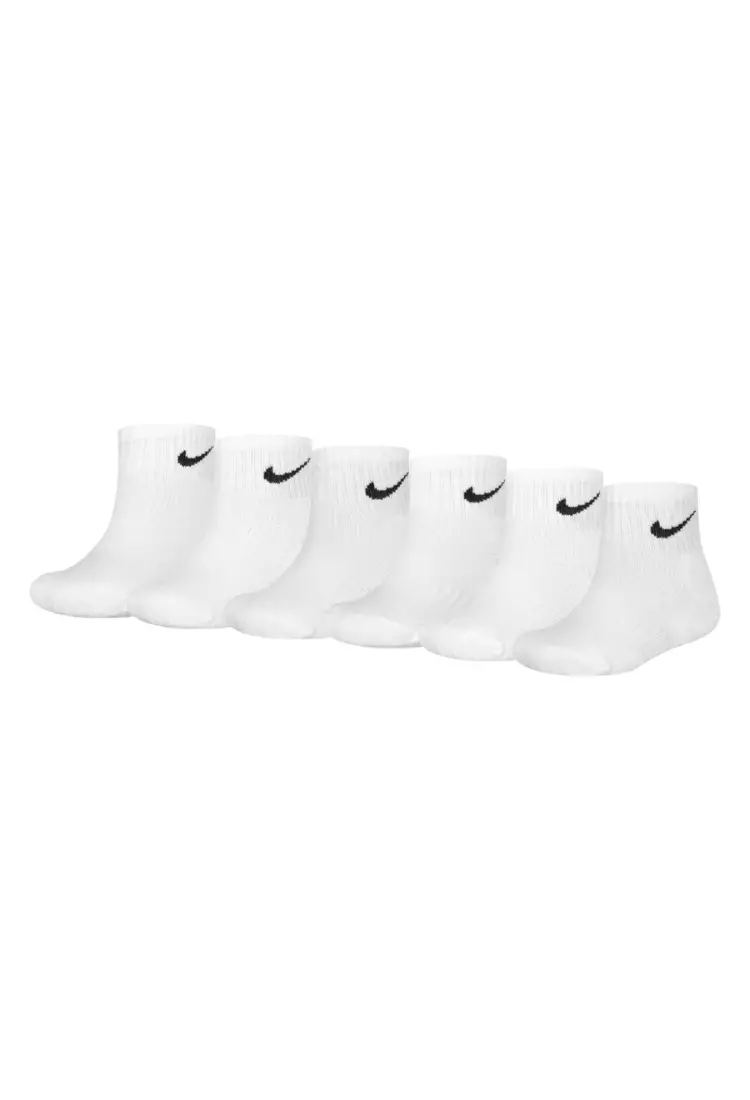 White nike 2025 socks mens