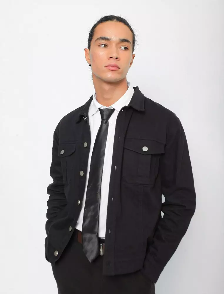 Jual TONGUE TAILOR TONGUE TAILOR Harison Trucker Jacket Original 2024