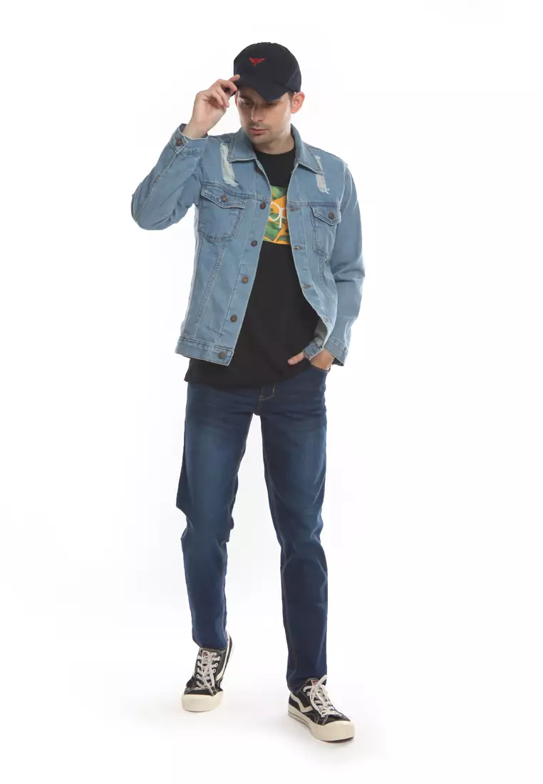 Baseball Hat Blue Black ZAL012201