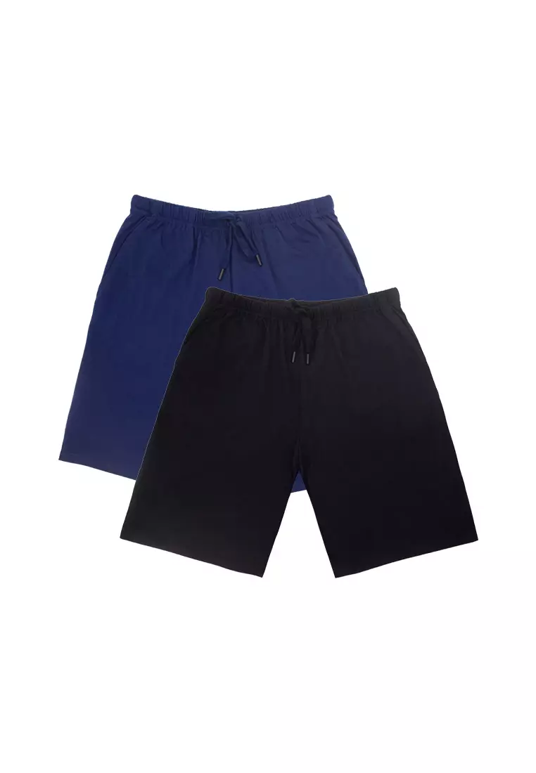 2 in 1 Mens Lounge Shorts