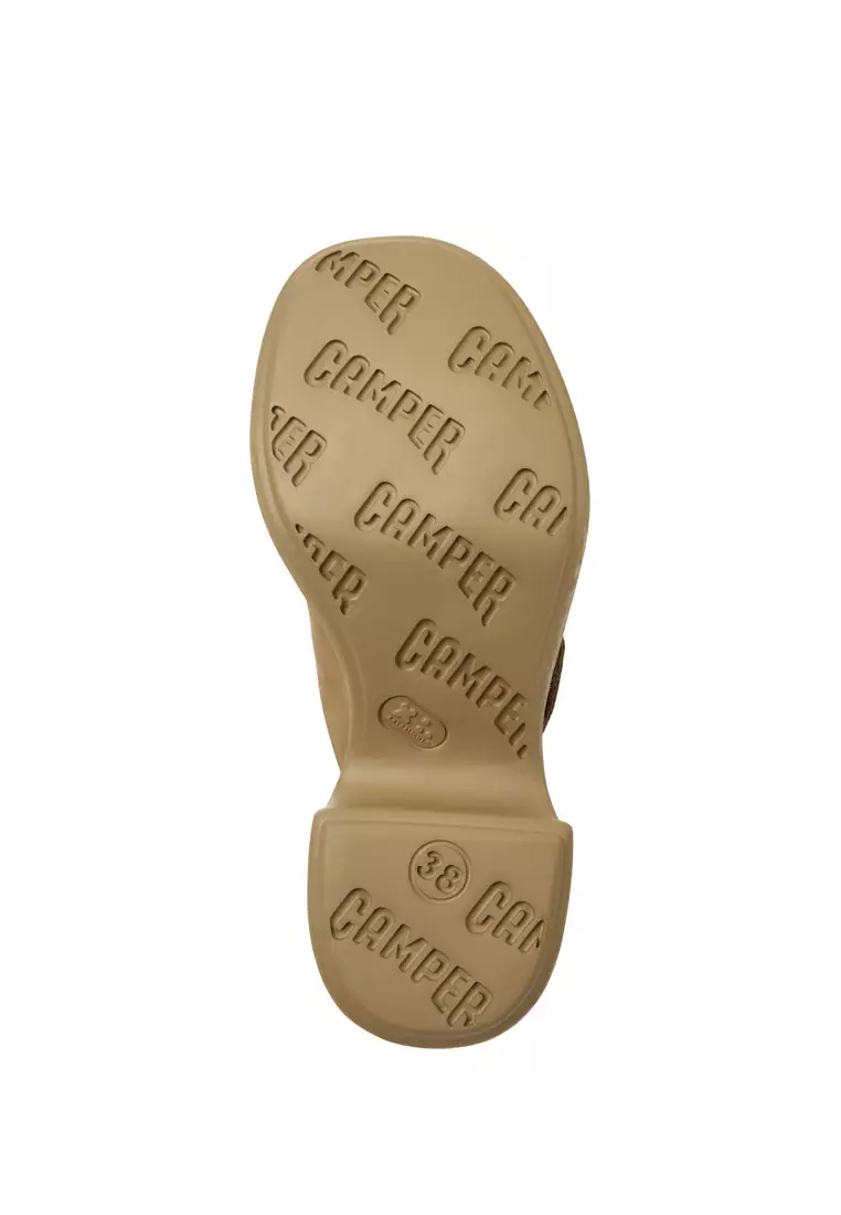 CAMPER Women 2-Strap Sandal /Thelma /brown-K201597-003
