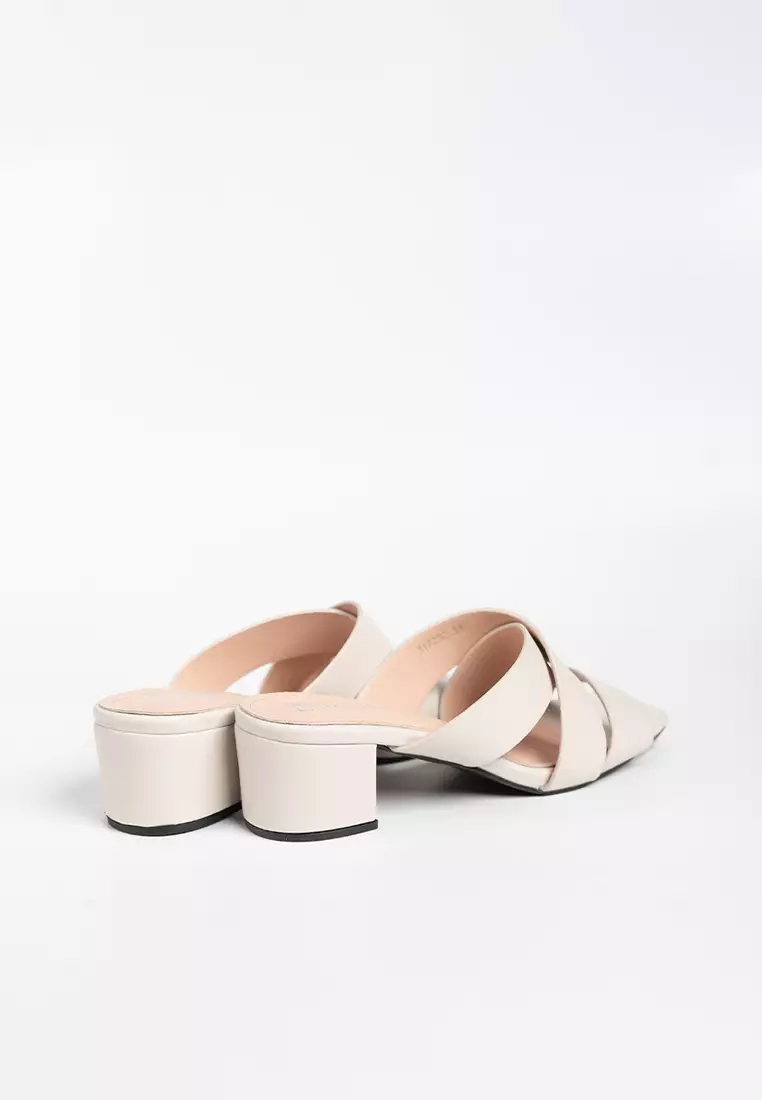Jessica Mid Heel Mules